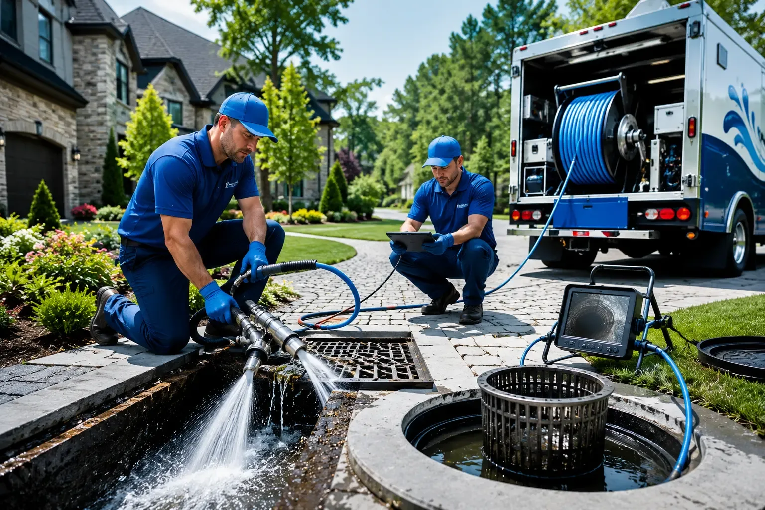 Local outdoor drain cleaning professionals in York Beach, ME